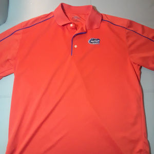 PGA Tour Florida Gators UF Mens Polo Shirt Large